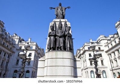The Crimean War Memorial In London.