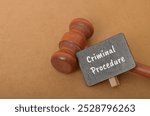 Criminal procedure refers to the legal process and rules that govern the investigation, prosecution, trial, and punishment of individuals accused of committing crimes.