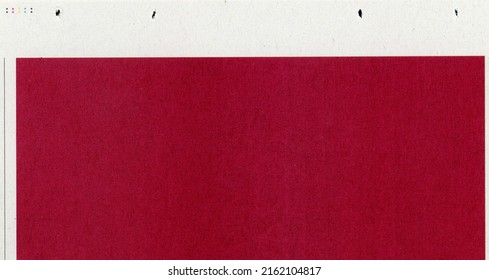 Crimson Red Halftone Paper Texture Useful As A Background