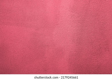 The Crimson Texture Of A Cement Screed Wall Background