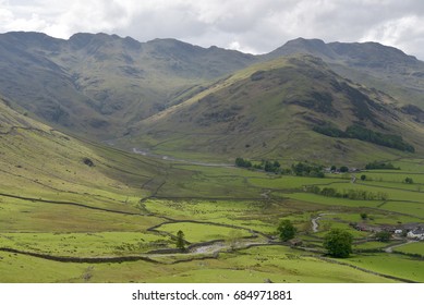 Crinkle Crags In English Lake District