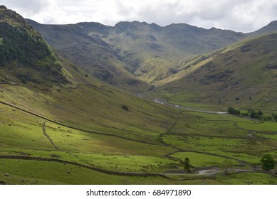 Crinkle Crags In English Lake District