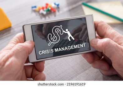 Crisis Management Concept On Mobile Phone