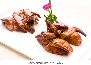 Crisp Baby Pigeon, Cantonese Food.