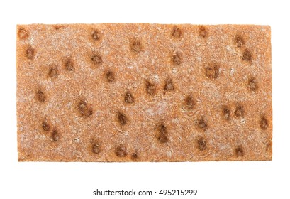 Crispbread Crisp Bread Closeup Top View