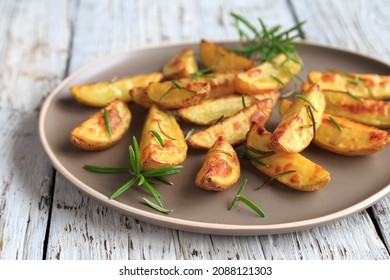 Crispy Baked Potato Wedges From The Oven