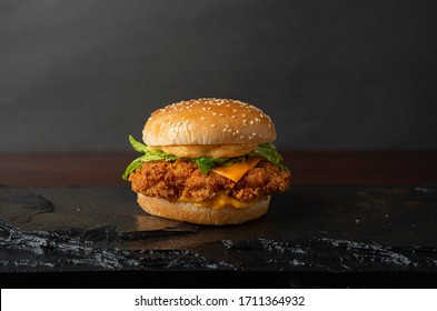 Burger Crispy Images Stock Photos Vectors Shutterstock