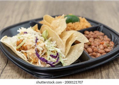 Crispy Fresh Cole Slaw Fills The Fish Tacos Perfectly To Balance Out The Texture Of The Taste.