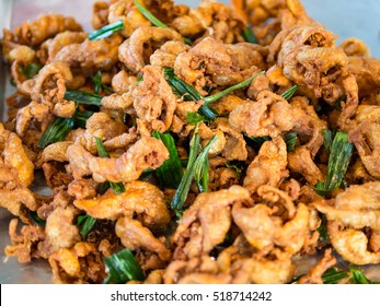 Crispy Fried Chicken Skin 