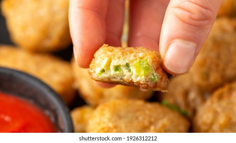 Crispy Jalapeno Popper With Creamy Cheese Battered Party Food Bites