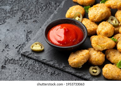 Crispy Jalapeno Popper With Creamy Cheese Battered Party Food Bites