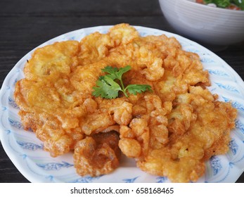 Crispy Omelette (Thai Style)