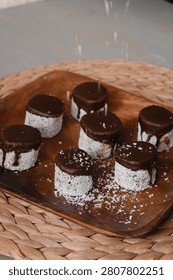 A crispy pastry filled with luscious cream