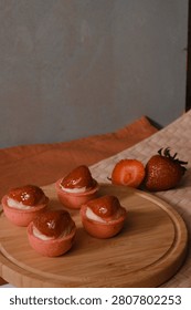 A crispy pastry filled with luscious cream