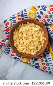 Crispy Soup Topping Mexican Corn Tortilla Chip Strips