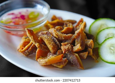 Crispy Tenga Or Crispy Fried Pig Ears