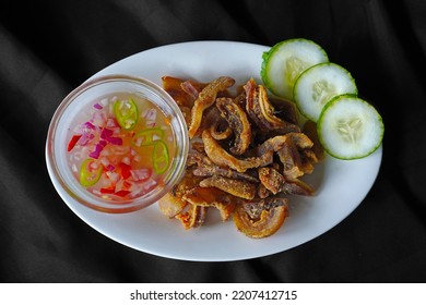 Crispy Tenga Or Crispy Fried Pig Ears