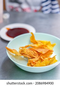 Crispy Wonton With Pork Inside, Thai Street Food 