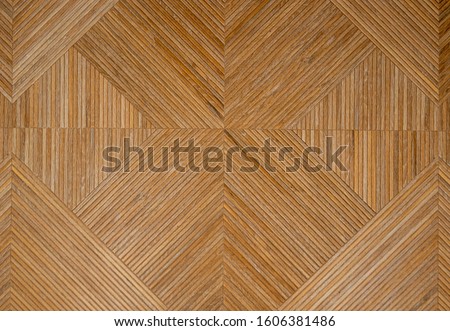 crisscross wood texture in geometric form 