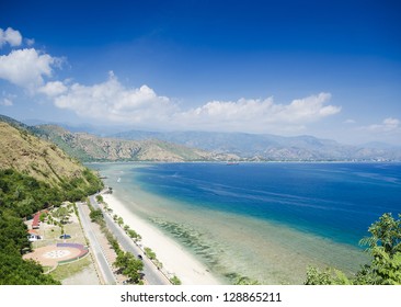 Cristo Rei Beach Near Dili In East Timor