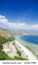 Cristo Rei Beach Near Dili In East Timor