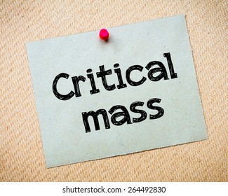 Critical Mass Images Stock Photos Vectors Shutterstock