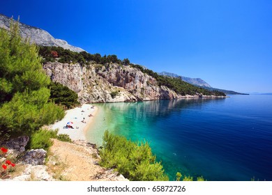 Croatia, Adriatic Sea Background Beach