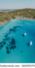 Croatia Blue Sand Beach Landscape