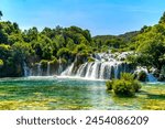 Croatia Krka Park waterfalls travel