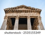 Croatia, Pula. Ancient Temple of Augustus