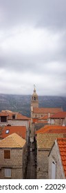 Korčula, Croatia - September 15 2022: St. Marks Church