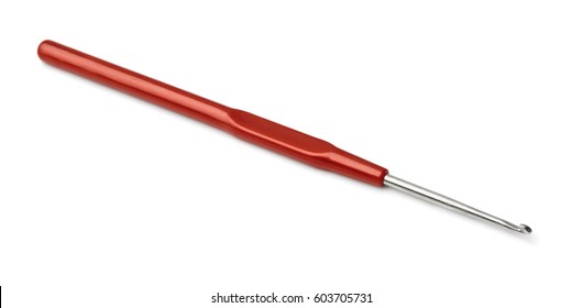 Crochet Hook Isolated On White