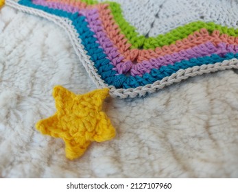 Crochet Star From A Baby Blanket