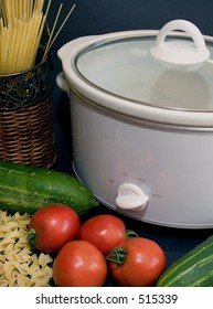 Crock Pot With Vegetables