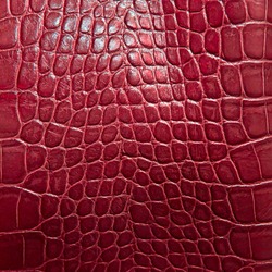 Crocodile Skin Texture In Red Color