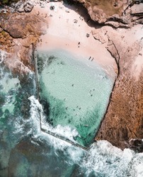 Cronulla New South Wales Australia Beach And Rock Pools