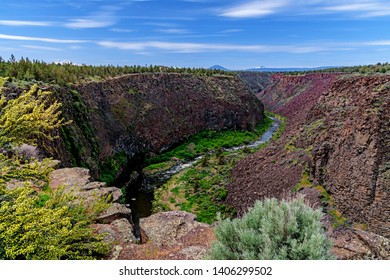 Crooked River Jefferson County Oregon USA