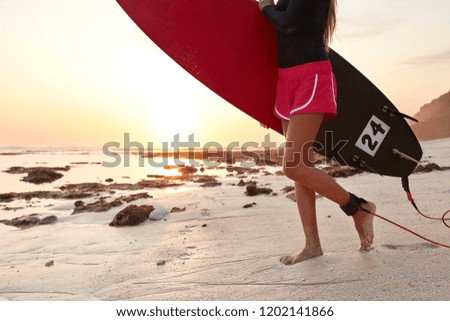 Similar – Image, Stock Photo sunset coming Lifestyle