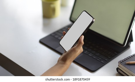 Blank computer tablet phone Stock Photos, Images & Photography ...