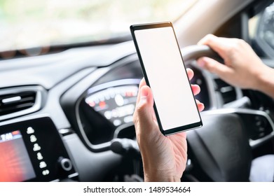 Man Holding Phone Car Images Stock Photos Vectors Shutterstock