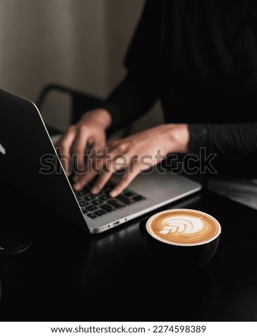 Similar – Foto Bild Kaffeepause Lebensmittel