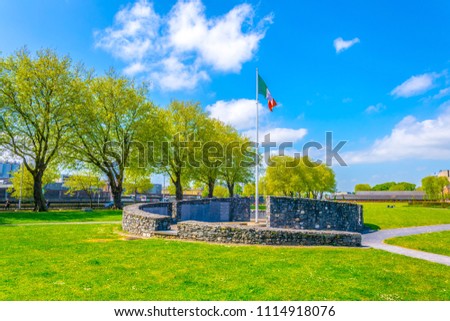 Croppies Acre memorial park in Dublin, Ireland
 Stock photo © 