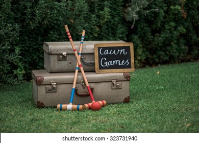 Croquet and Quoits games