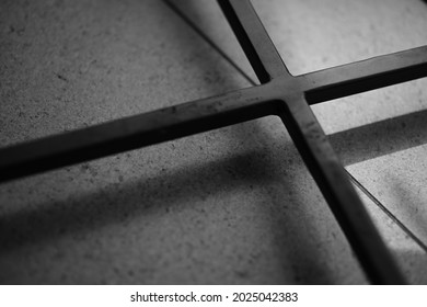 Cross abstract background construction blackwhite
