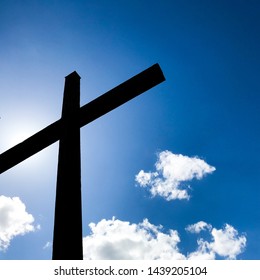 Cross Church Summer Light Stock Photo 1439205104 