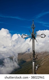 Cross and clouds