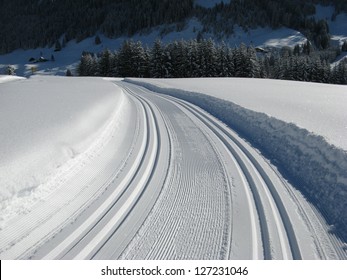 Cross Country Skiing In Austria