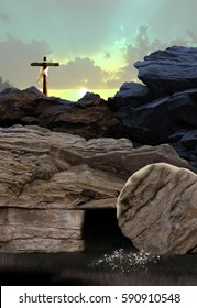 Cross and Empty Tomb