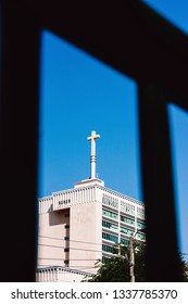 Cross in frame