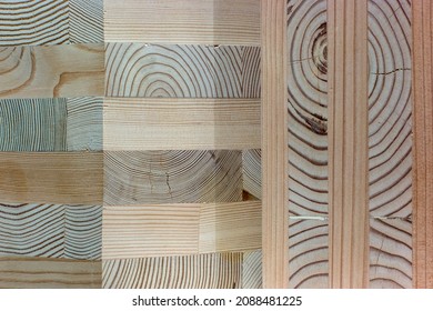 Cross Laminated Timber CLT Exhibit in Portland Oregon - Shutterstock ID 2088481225